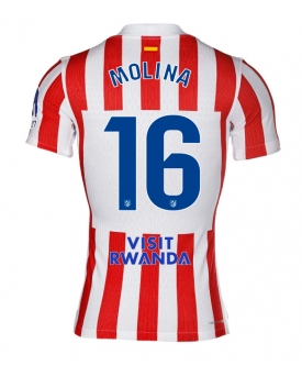 Billige Fotballdrakt Atletico Madrid Nahuel Molina #16 Replika Hjemmedrakt 2025-26 Kortermet Billige Fotballdrakt Atletico Madrid Nahuel Molina #16 Replika Hjemmedrakt 2025-26 Kortermet